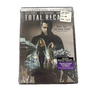NIP Total Recall (DVD, 2012, Includes Digital Copy UltraViolet) Theatrical Ed.